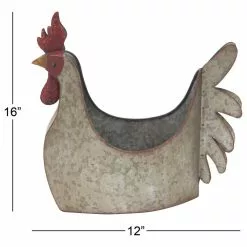 Brimfield & May Farmhouse Gray Metal Planter 94679 -Ceiling Lighting Shop b6a14b3e00523bd7 8146 w800 h800 b1 p0