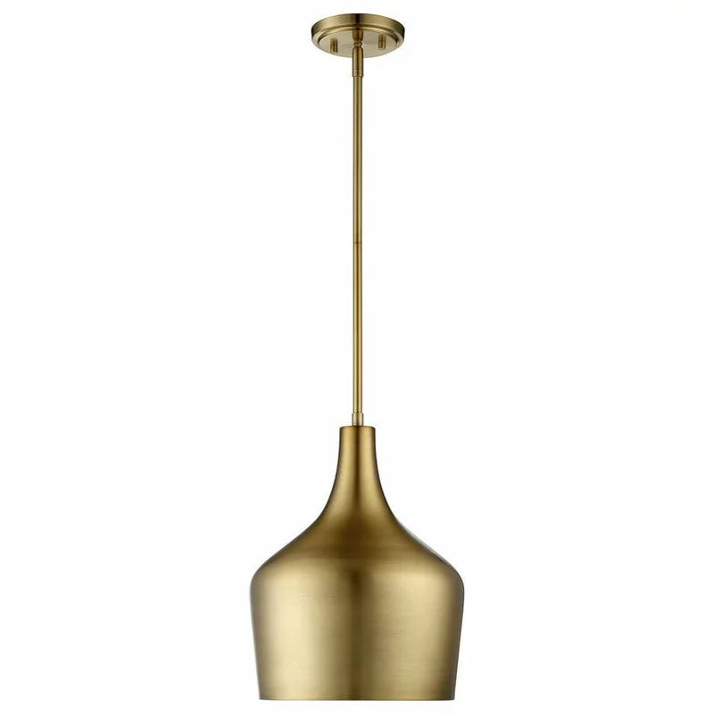 Trade Winds Lighting Trade Winds Lisa Metal Pendant Light In Natural Brass 1 Trade Winds Lighting Trade Winds Lisa Metal Pendant Light In Natural Brass