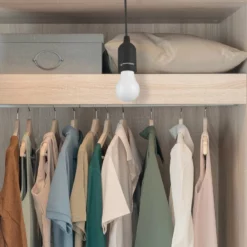 Stalwart Portable LED Outdoor/Indoor Hanging Bulb Lantern Wakeman Outdoors, Black -Ceiling Lighting Shop b8a1b9ce09e7b113 6373 w800 h800 b0 p0