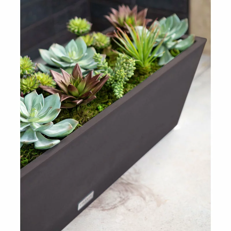 Veradek Beau Window Box Planter, Espresso Brown, 36 In. 6 Veradek Beau Window Box Planter, Espresso Brown, 36 In. - Image 6