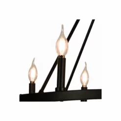 Canyon Home 12-Light Chandelier Wagon Wheel, 37” Wide, Matte Black Steel -Ceiling Lighting Shop bd01e2100c950158 3687 w800 h800 b0 p0