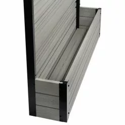 Enclo Privacy Screens 4ft Florence Freestanding WoodTek Vinyl Screen And Planter Box (Ash) -Ceiling Lighting Shop be91c64a02222da4 7580 w800 h800 b1 p0