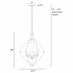 Kira Home Capistrano 28" 6-Light Rustic Farmhouse Chandelier, Warm Brass + Black -Ceiling Lighting Shop bee1e46f035312ca 8444 w800 h800 b1 p0