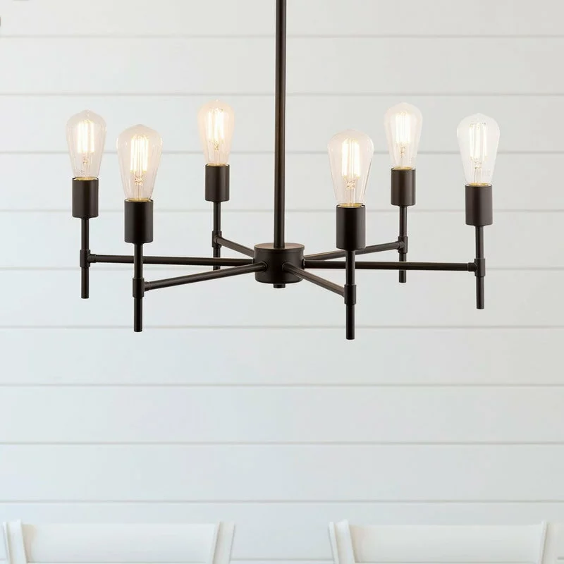 Linea Di Liara Bella Chandelier With Bulb, Bronze 2 Linea Di Liara Bella Chandelier With Bulb, Bronze - Image 2