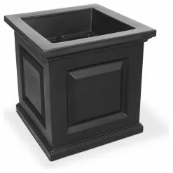 Mayne - Outdoor Products Of Distinction Nantucket Planter Box, Black