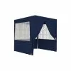 Vida XL International B.V. VidaXL Professional Party Tent & Side Walls 8.2'x8.2' Blue 0.3 Oz/ft² Canopy