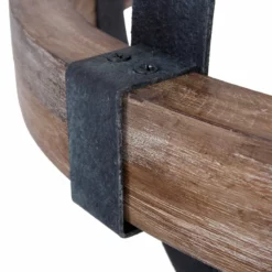 FLINT GARDEN INC Farmhouse 4-Light Weathered Oak Wooden Orb Chandelier -Ceiling Lighting Shop c341a55b0e718508 4307 w800 h800 b0 p0