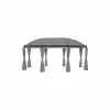 Vida XL International B.V. VidaXL Gazebo With Curtains 204.7"x137.4"x100.4" Anthracite Garden Canopy