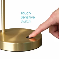 OttLite Technologies OttLite Wellness Series Direct LED Desk Lamp, Brass -Ceiling Lighting Shop c3618bc20e16499c 9613 w800 h800 b0 p0