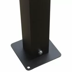 GDFStudio GDF Studio Dione Outdoor Steel Framed9.5' By 9.5' Gazebo, Gray -Ceiling Lighting Shop c3b1296e01e6664a 9639 w800 h800 b1 p0