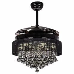 Whoselamp Crystal Folding Blades Ceiling Fan With Light And Remote Control -Ceiling Lighting Shop c471627e0ba09dd5 2960 w800 h800 b1 p0