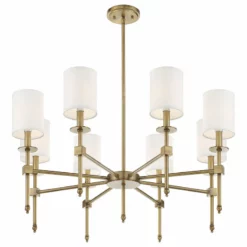 Savoy House Chatham 8-Light Chandelier, Warm Brass -Ceiling Lighting Shop c591d19d0bfed708 6025 w800 h800 b1 p0