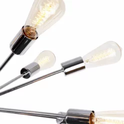FLINT GARDEN INC Sputnik 18-Light Chandelier, Chrome 11 FLINT GARDEN INC Sputnik 18-Light Chandelier, Chrome -Ceiling Lighting Shop c6e13a9d0b0e6305 4912 w800 h800 b0 p0