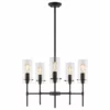 Light Society Arcadia Five-Light Chandelier, Oil Rubbed Bronze