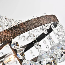 Edvivi Lighting Towne Parke 7-Light Antique Copper And Crystal Empire 4 Tier Chandelier -Ceiling Lighting Shop c971884b0edb4793 5981 w800 h800 b0 p0