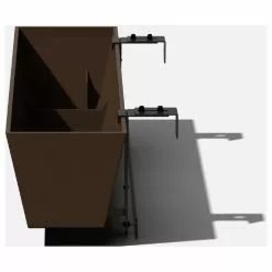 Veradek Beau Window Box Wall/Railing Planter, Espresso, 36" -Ceiling Lighting Shop cb41d5b6017967c7 6205 w800 h800 b1 p0