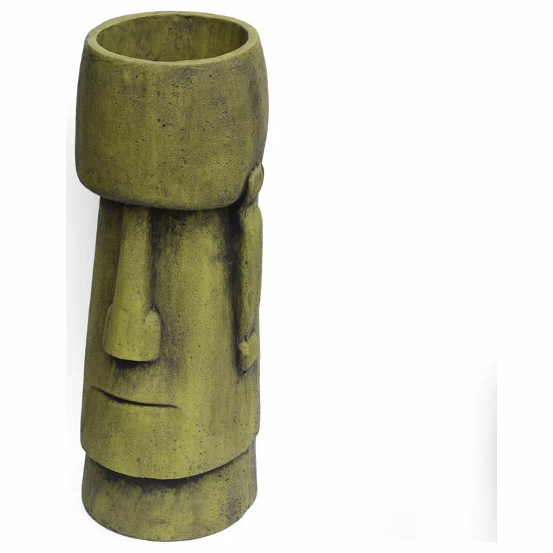 GDFStudio Major Outdoor Easter Island Tiki Urn 7 GDFStudio Major Outdoor Easter Island Tiki Urn - Image 7