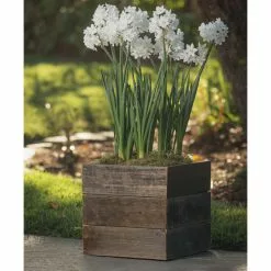 Pacific Royal Reclaimed Wooden Patio Planter, Set Of 3 -Ceiling Lighting Shop cb81997807bcd1b8 5762 w800 h800 b0 p0