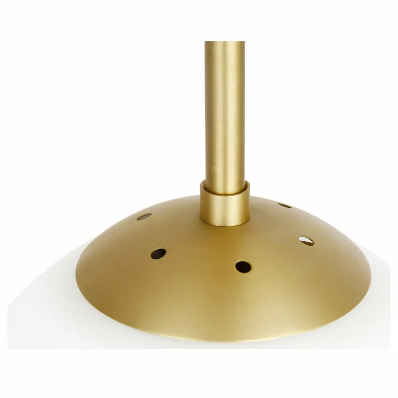 Light Society Aura Globe Ceiling Light, Milk Glass 7 Light Society Aura Globe Ceiling Light, Milk Glass - Image 7