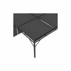 Vida XL International B.V. VidaXL Garden Gazebo With Side Curtain 157.5"x118.1"x88.6" Anthracite Sunshade -Ceiling Lighting Shop cd71d0d503a9d196 2950 w800 h800 b0 p0