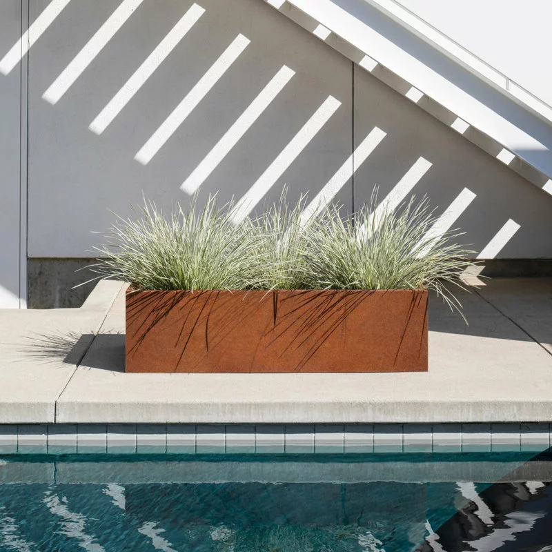 Veradek Corten Series Garden Bed Planter, 24" 6 Veradek Corten Series Garden Bed Planter, 24" - Image 6