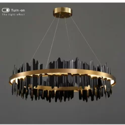 Miron Demid LLC Modern Led Chandelier For Living Room, Dining Room, Bedroom., Black, 31.5'' 14 Miron Demid LLC Modern Led Chandelier For Living Room, Dining Room, Bedroom., Black, 31.5'' -Ceiling Lighting Shop ce3111e10feb44ac 1624 w800 h800 b0 p0