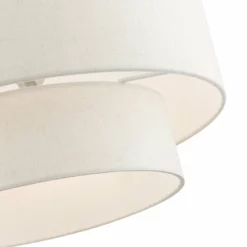 Livex Lighting Inc. Meadow 3 Light Pendant, Brushed Nickel, 20" -Ceiling Lighting Shop cf41c26c0f7cc391 9186 w800 h800 b0 p0
