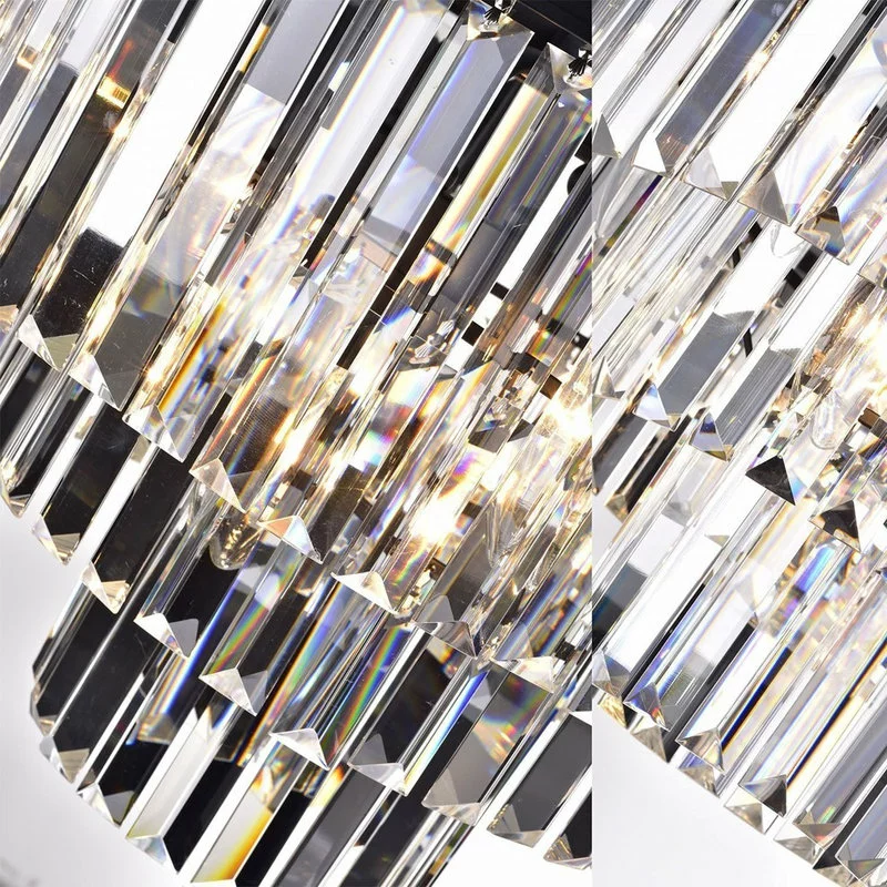 Crystal Chandeliers Lumos 6-Light Luxury Modern Contemporary Crystal Chandelier Ceiling Light 3 Crystal Chandeliers Lumos 6-Light Luxury Modern Contemporary Crystal Chandelier Ceiling Light - Image 3