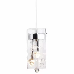 Ecopower Light LLC Glass And Crystal Pendant Lighting Modern Chandelier