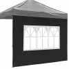 InstaHibit Privacy Window Sidewall UV30+ Fits 10x10ft Canopy Party 1 Piece