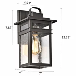 CHLOE Lighting, Inc. CHLOE Lighting Brian Transitional 1-Light Rubbed Bronze Outdoor Wall Sconce -Ceiling Lighting Shop d181810e0deeba88 5625 w800 h800 b1 p0
