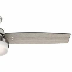 Hunter Fan Company 52" Sentinel Brushed Nickel Ceiling Fan With Light And Remote -Ceiling Lighting Shop d231e7fd0f8fce1f 7529 w800 h800 b1 p0