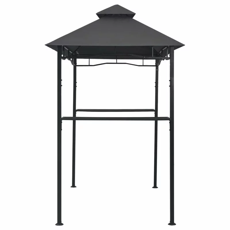 Vida XL International B.V. VidaXL BBQ Gazebo Anthracite Steel Outdoor Canopy Shelter Party Tent Marquee 4 Vida XL International B.V. VidaXL BBQ Gazebo Anthracite Steel Outdoor Canopy Shelter Party Tent Marquee - Image 4