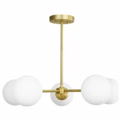 Light Society Milan Five-Light Chandelier, White Glass -Ceiling Lighting Shop d2810ecc0ed8773a 6188 w800 h800 b1 p0