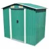 Vida XL International B.V. VidaXL Garden Storage Shed Green 80.3"x52"x73.2" Garage Tool Storage House
