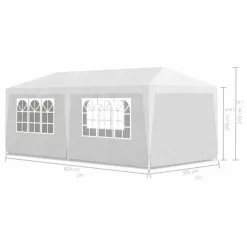 Vida XL International B.V. VidaXL Party Tent 10'x20' White Outdoor Garden Wedding Patio Gazebo Canopy 11 Vida XL International B.V. VidaXL Party Tent 10'x20' White Outdoor Garden Wedding Patio Gazebo Canopy -Ceiling Lighting Shop d5a1377102d5082c 4882 w800 h800 b1 p0