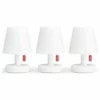 Fatboy Edison The Mini Wireless Rechargeable Lamp Set Of 3, White