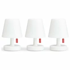 Fatboy Edison The Mini Wireless Rechargeable Lamp Set Of 3, White