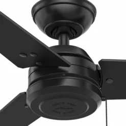 Hunter Fan Company 52" Cassius Matte Black Ceiling Fan -Ceiling Lighting Shop d6d1db770f8fd3f6 0047 w800 h800 b0 p0