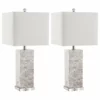Safavieh Homer Shell Table Lamps, 26"H, Set Of 2