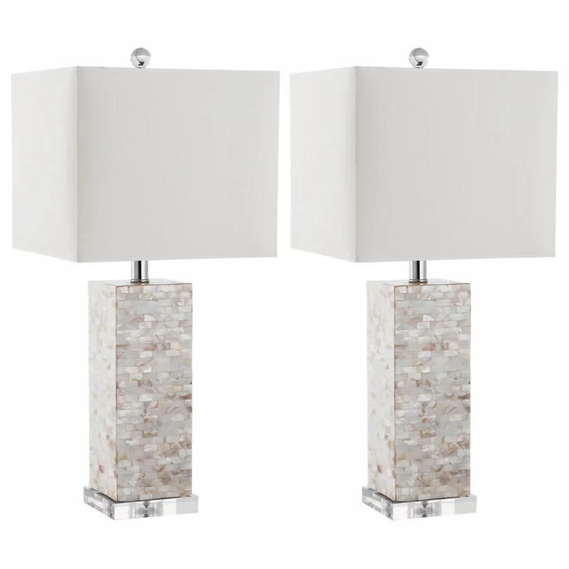 Safavieh Homer Shell Table Lamps, 26"H, Set Of 2 1 Safavieh Homer Shell Table Lamps, 26"H, Set Of 2