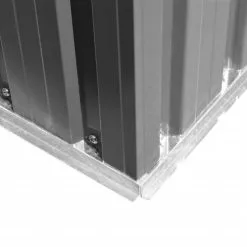 Vida XL International B.V. VidaXL Garden Storage Unit Gray Metal Patio Outdoor Garden Shed Bike BoxTools -Ceiling Lighting Shop d7e162740ea1337b 1703 w800 h800 b0 p0