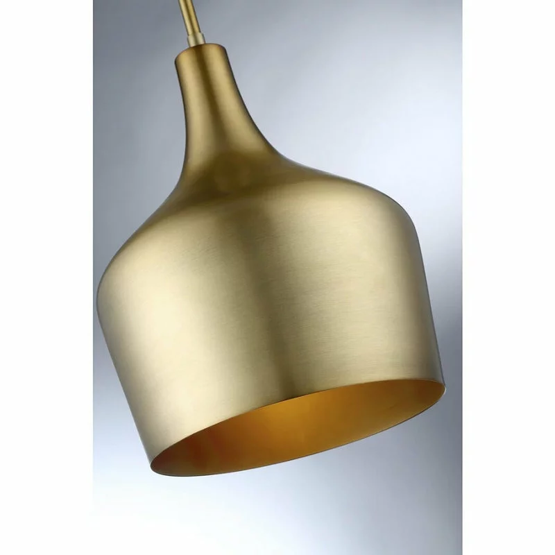 Trade Winds Lighting Trade Winds Lisa Metal Pendant Light In Natural Brass 3 Trade Winds Lighting Trade Winds Lisa Metal Pendant Light In Natural Brass - Image 3