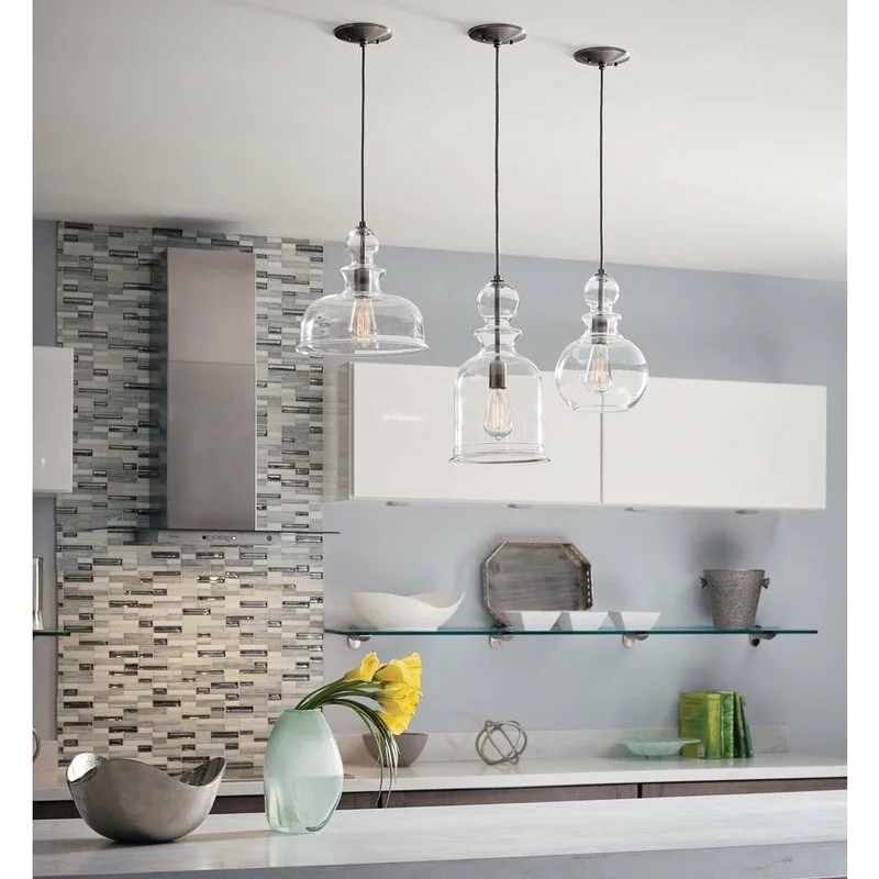 Progress Lighting P5332-09 Staunton 1-Light Pendant, Brushed Nickel 8 Progress Lighting P5332-09 Staunton 1-Light Pendant, Brushed Nickel - Image 8