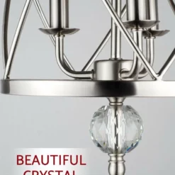 Kira Home Eleanor 26.5" Foyer Light Pendant Chandelier, Cylinder Metal Shade -Ceiling Lighting Shop dd9106770df7eb98 8459 w800 h800 b0 p0