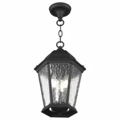 Livex Lighting Inc. Livex Lighting 3 Light Cast Aluminum Lantern In Textured Black Finish 75469-14 -Ceiling Lighting Shop df918c3b00074a02 9940 w800 h800 b1 p0