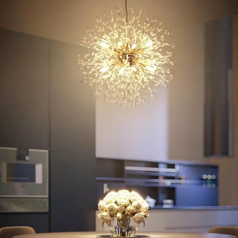 Morsale.com El Sol 12-Light Crystal Chandelier 6 Morsale.com El Sol 12-Light Crystal Chandelier - Image 6