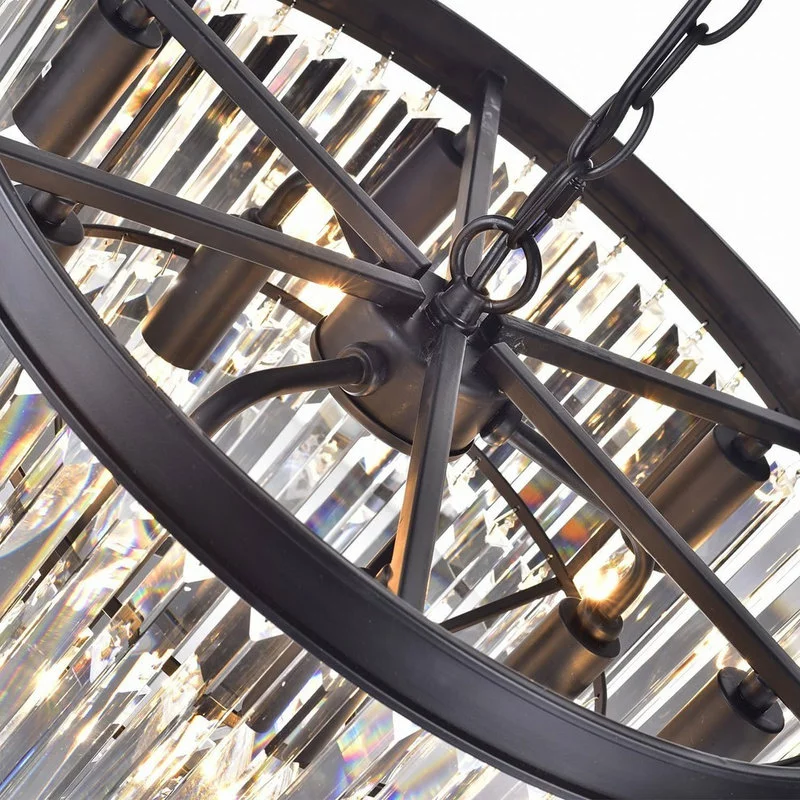 Crystal Chandeliers Lumos 6-Light Luxury Modern Contemporary Crystal Chandelier Ceiling Light 2 Crystal Chandeliers Lumos 6-Light Luxury Modern Contemporary Crystal Chandelier Ceiling Light - Image 2