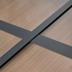 GDFStudio GDF Studio Bali Outdoor 10'x10' Aluminum Framed Gazebo With Curtains, Brown/Blac -Ceiling Lighting Shop e051df3b02382cbb 8222 w800 h800 b0 p0