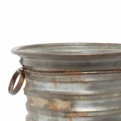 Brimfield & May Set Of 3 Grey Metal Farmhouse Planter, 20", 16", 13" 20267 -Ceiling Lighting Shop e061ffdf019561bd 2050 w800 h800 b0 p0